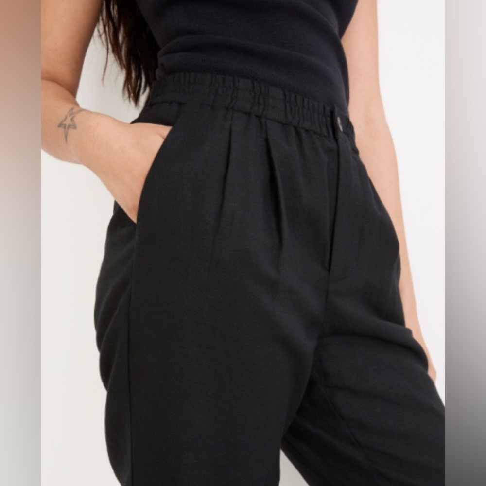 Madewell Linen-Blend Track Trousers